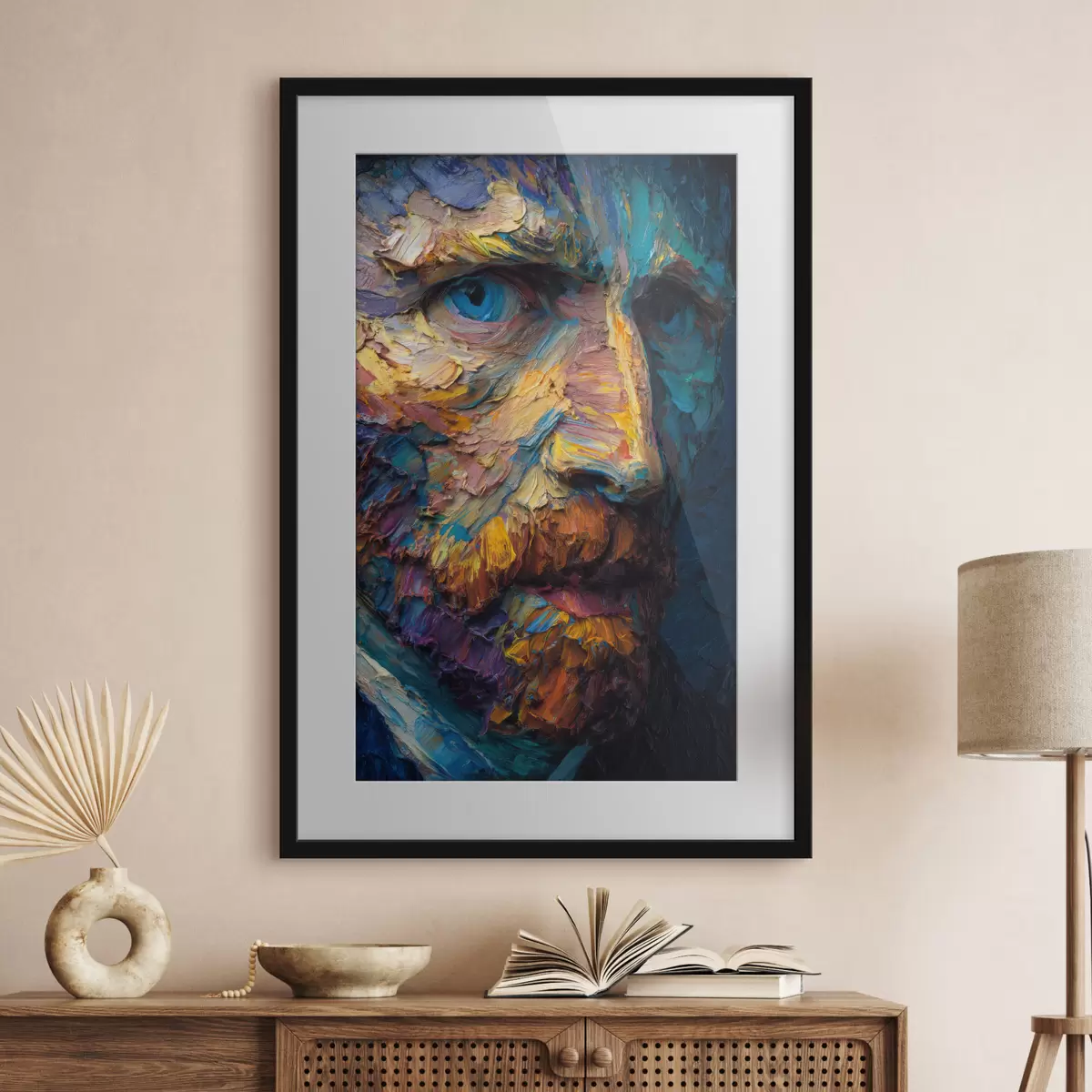 Poster Van Gogh en relief f45546