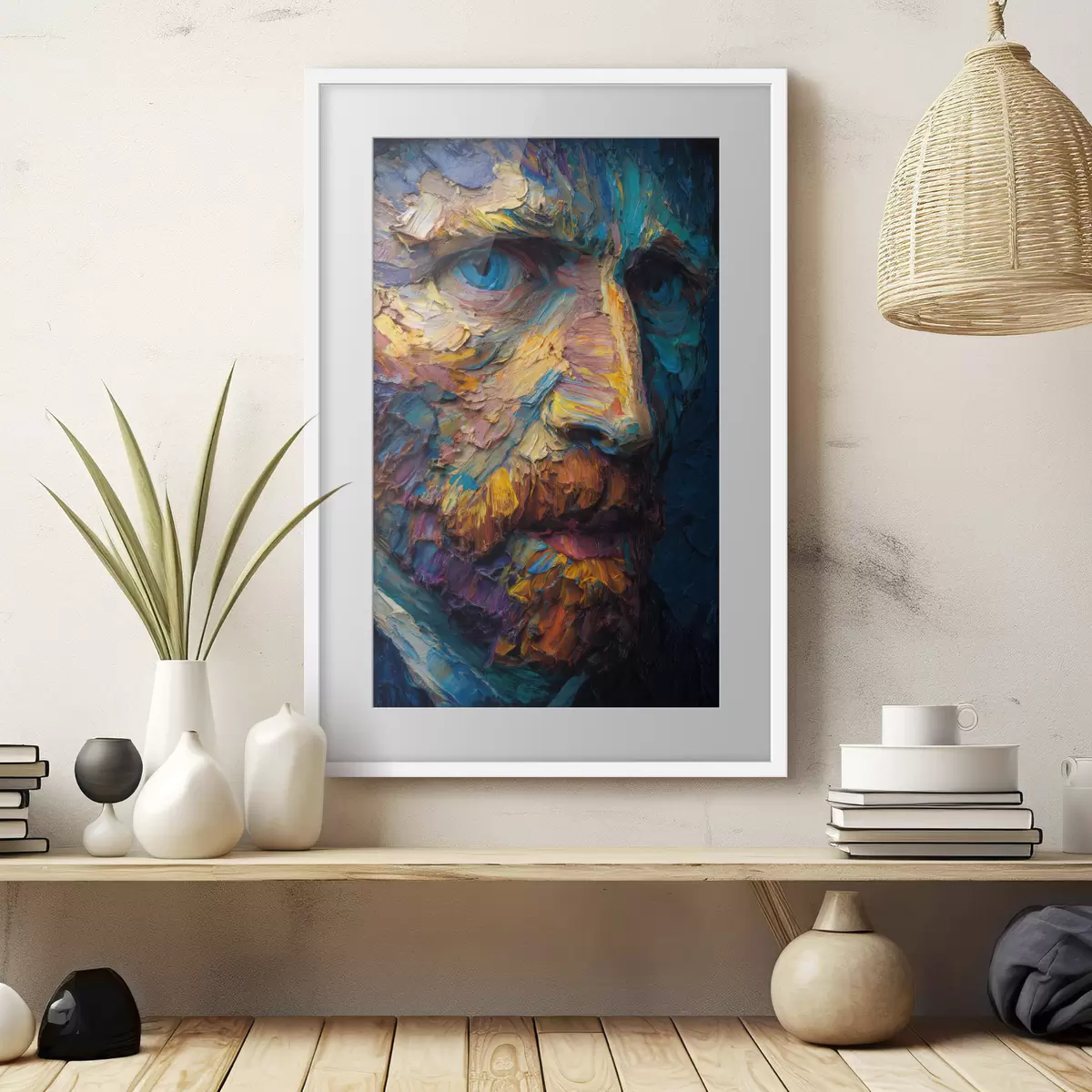 Poster Van Gogh en relief f45546