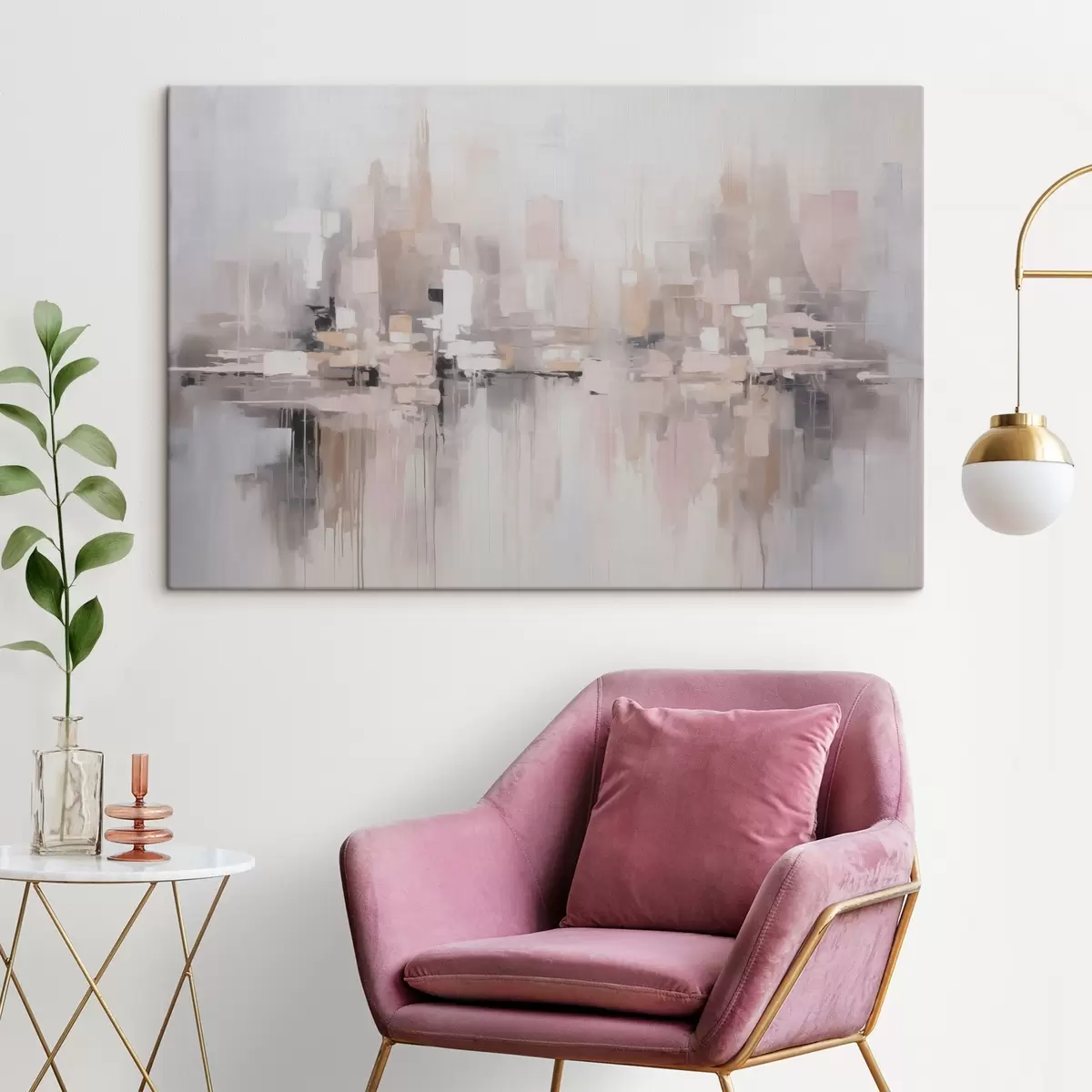 Tableau Ville abstraite s45602