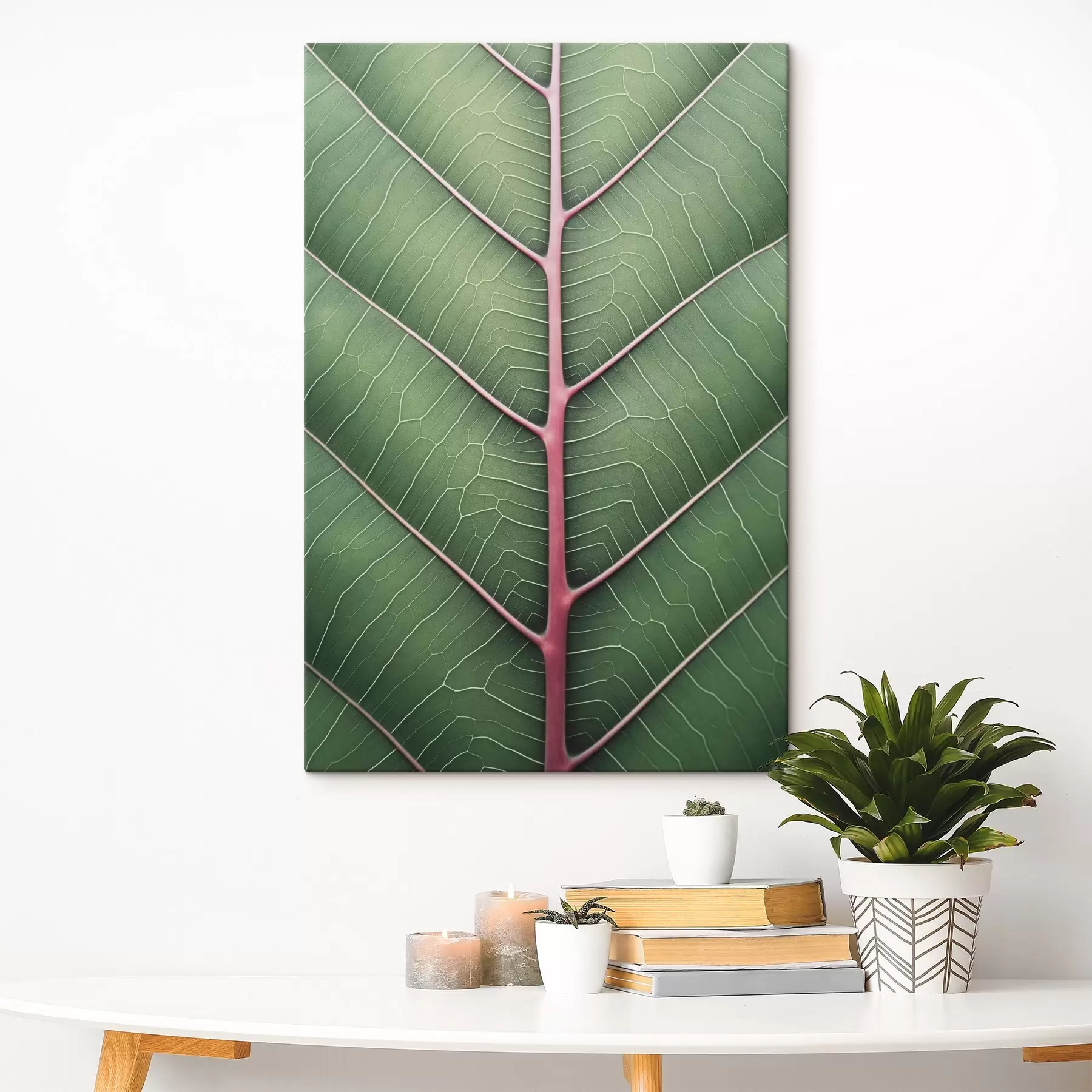 Tableau Feuille nervurée s45603