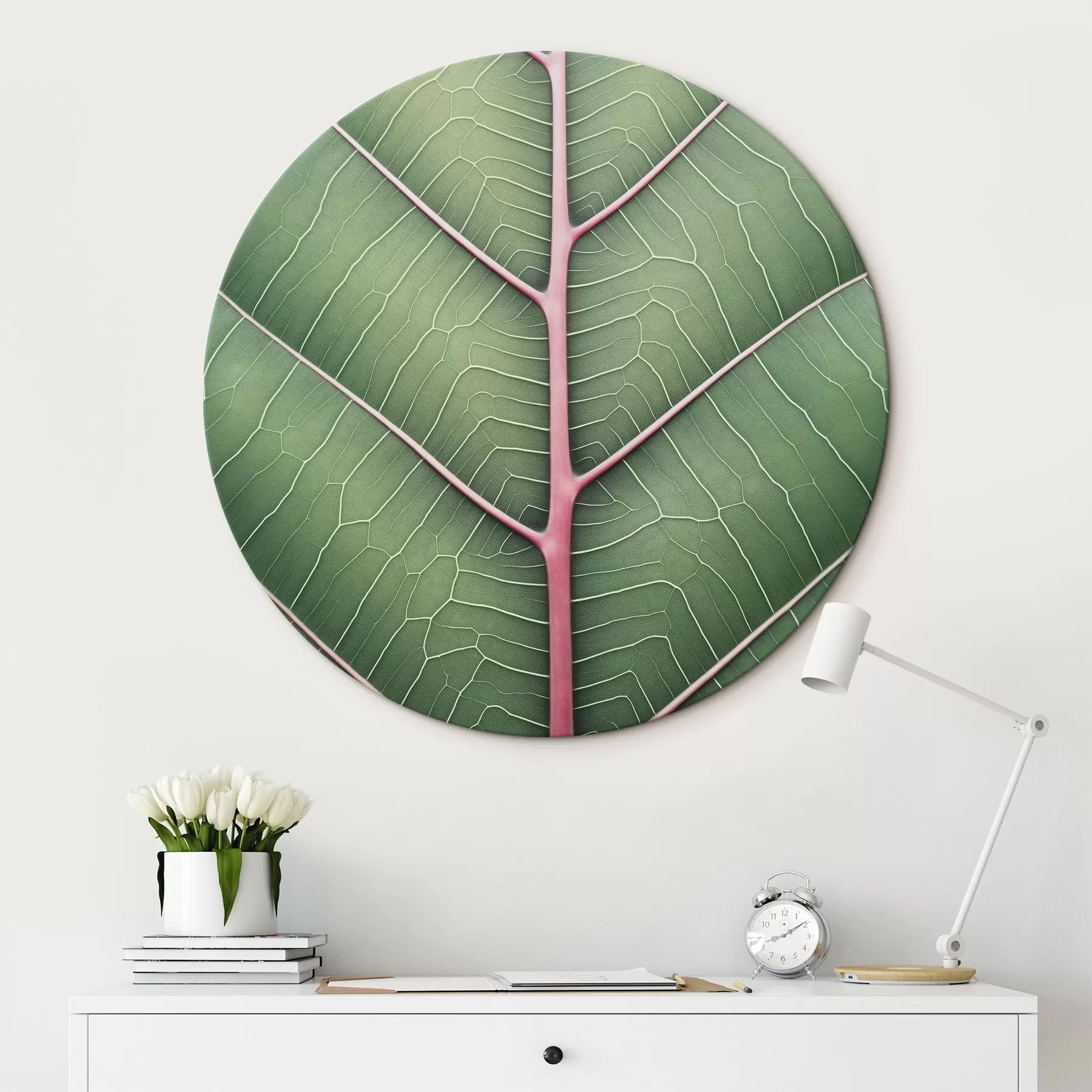 Tableau Feuille nervurée r45603