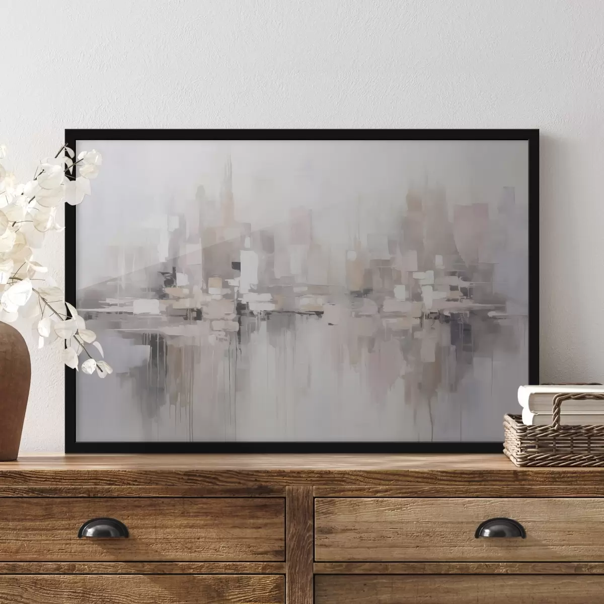 Poster Ville abstraite f45602