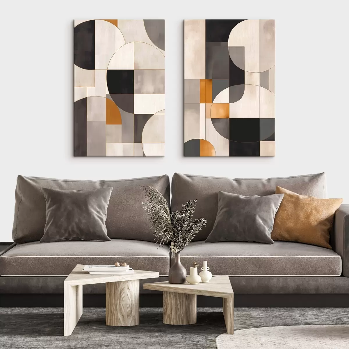 Tableau Abstraction géométrique m00672