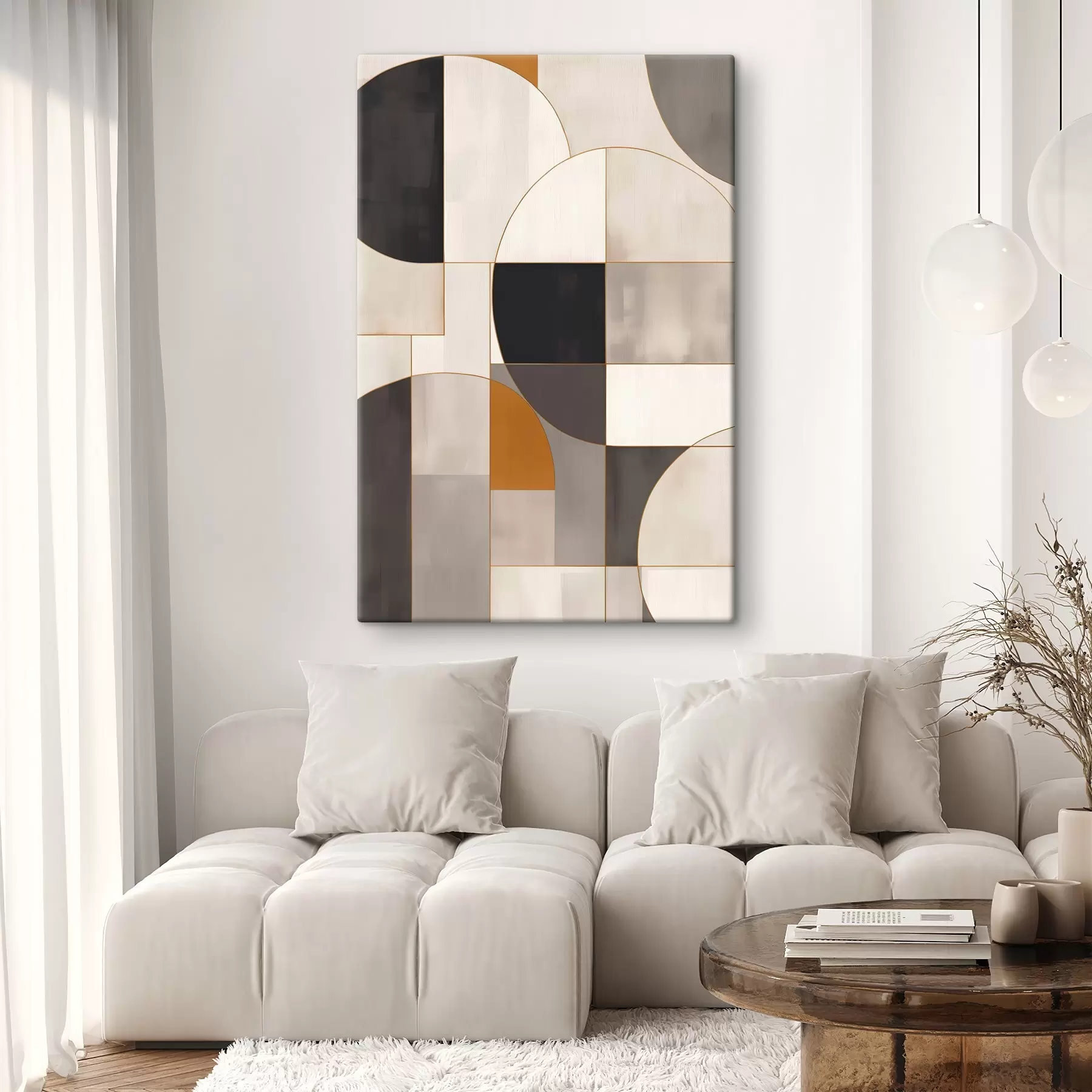 Tableau Abstraction géométrique s45584