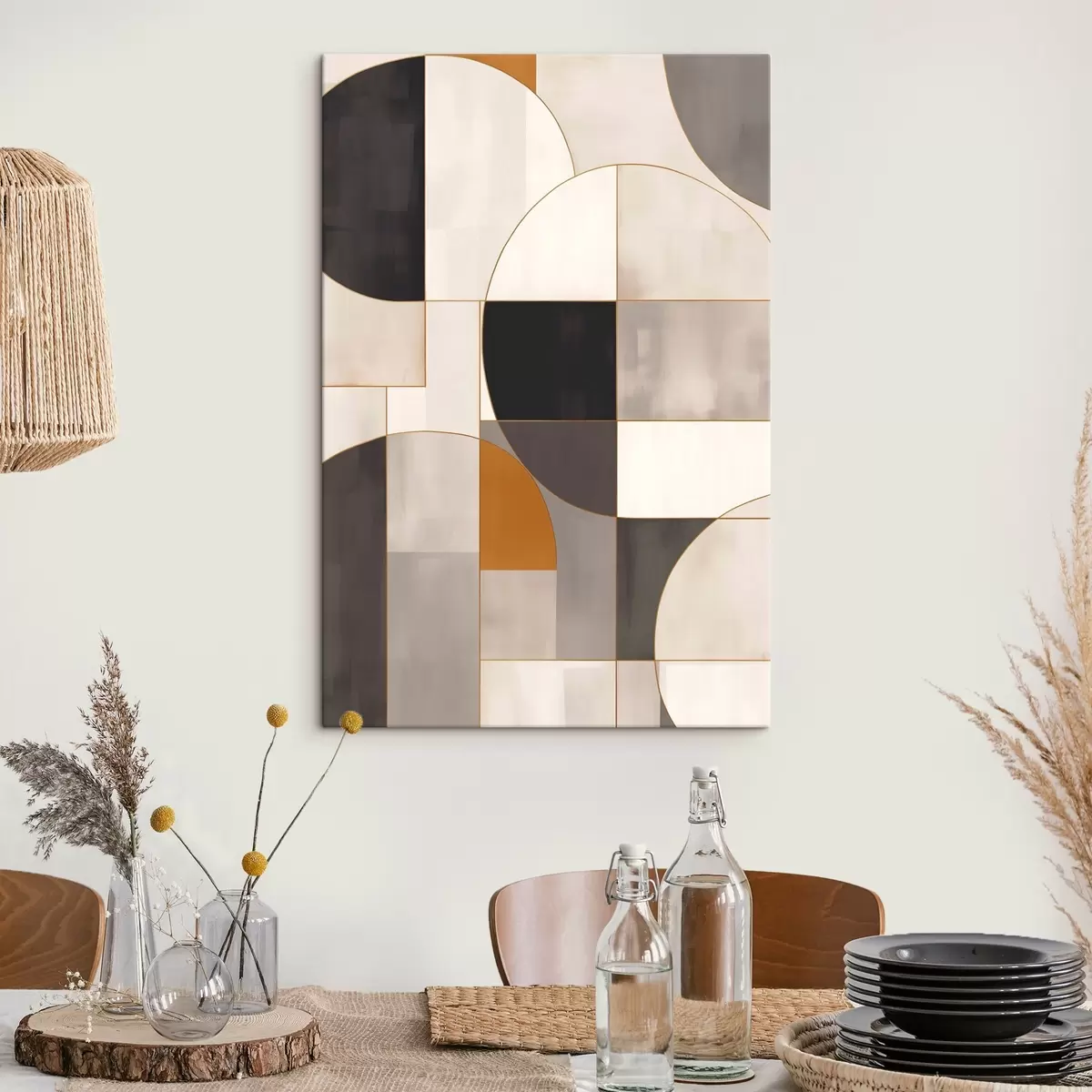 Tableau Abstraction géométrique s45584