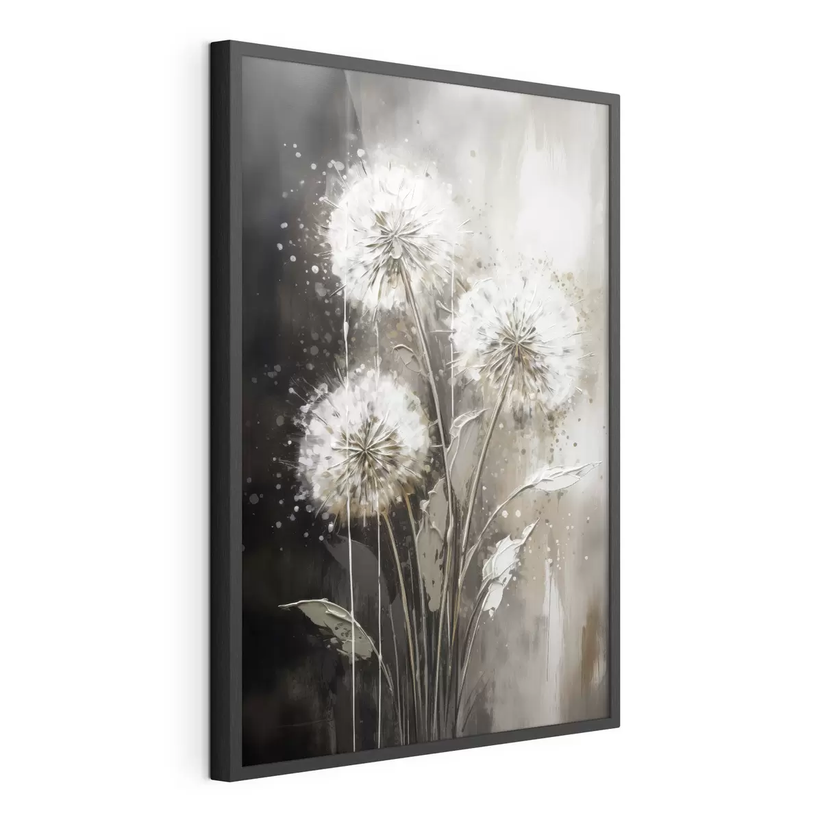 Poster Pissenlits abstraits f45449