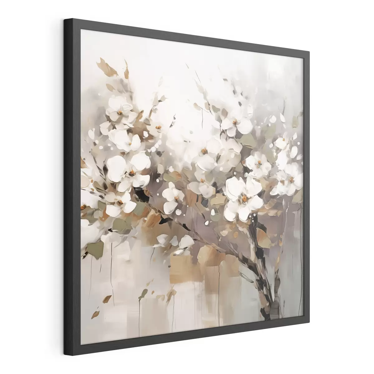 Poster Geste fleuri f45579