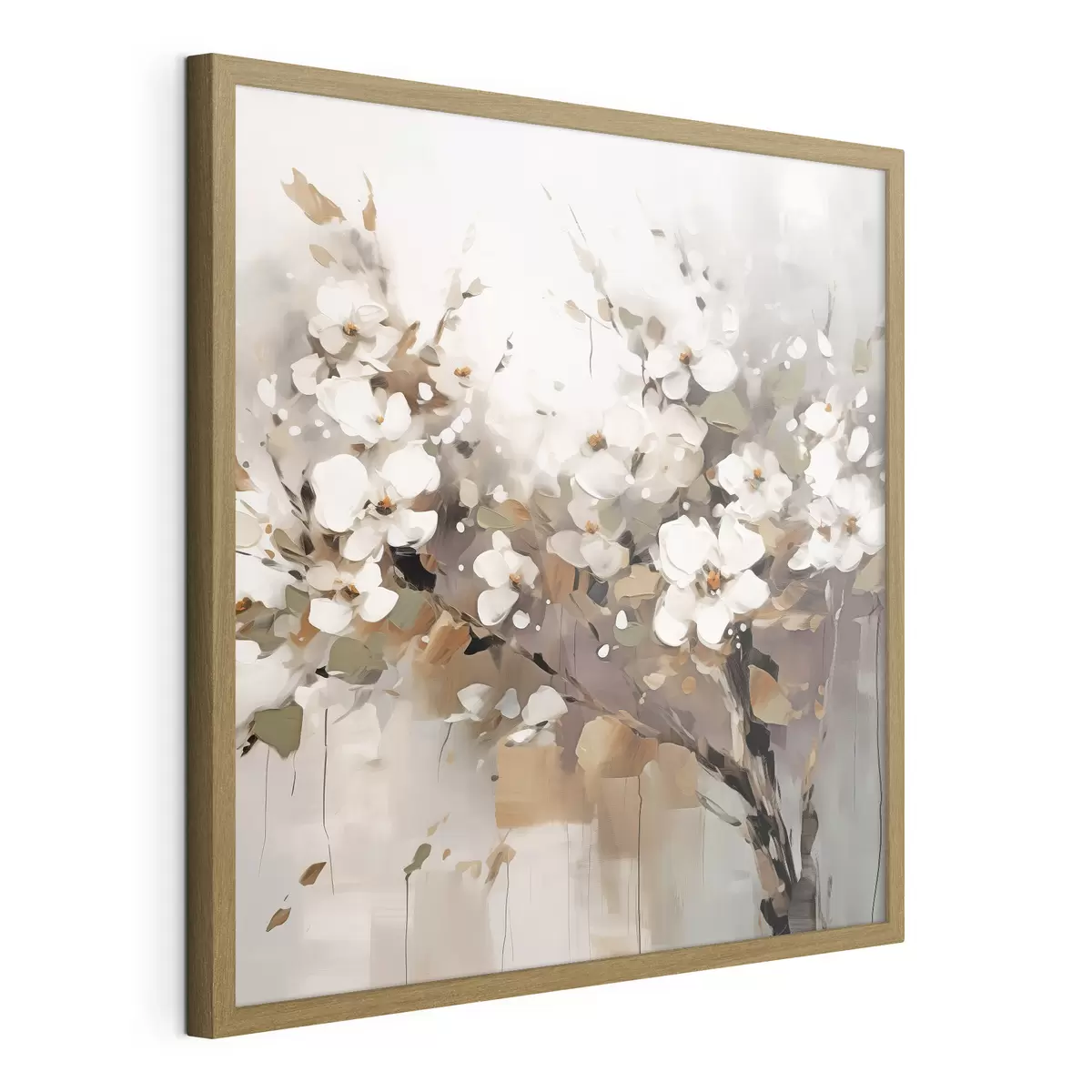 Poster Geste fleuri f45579