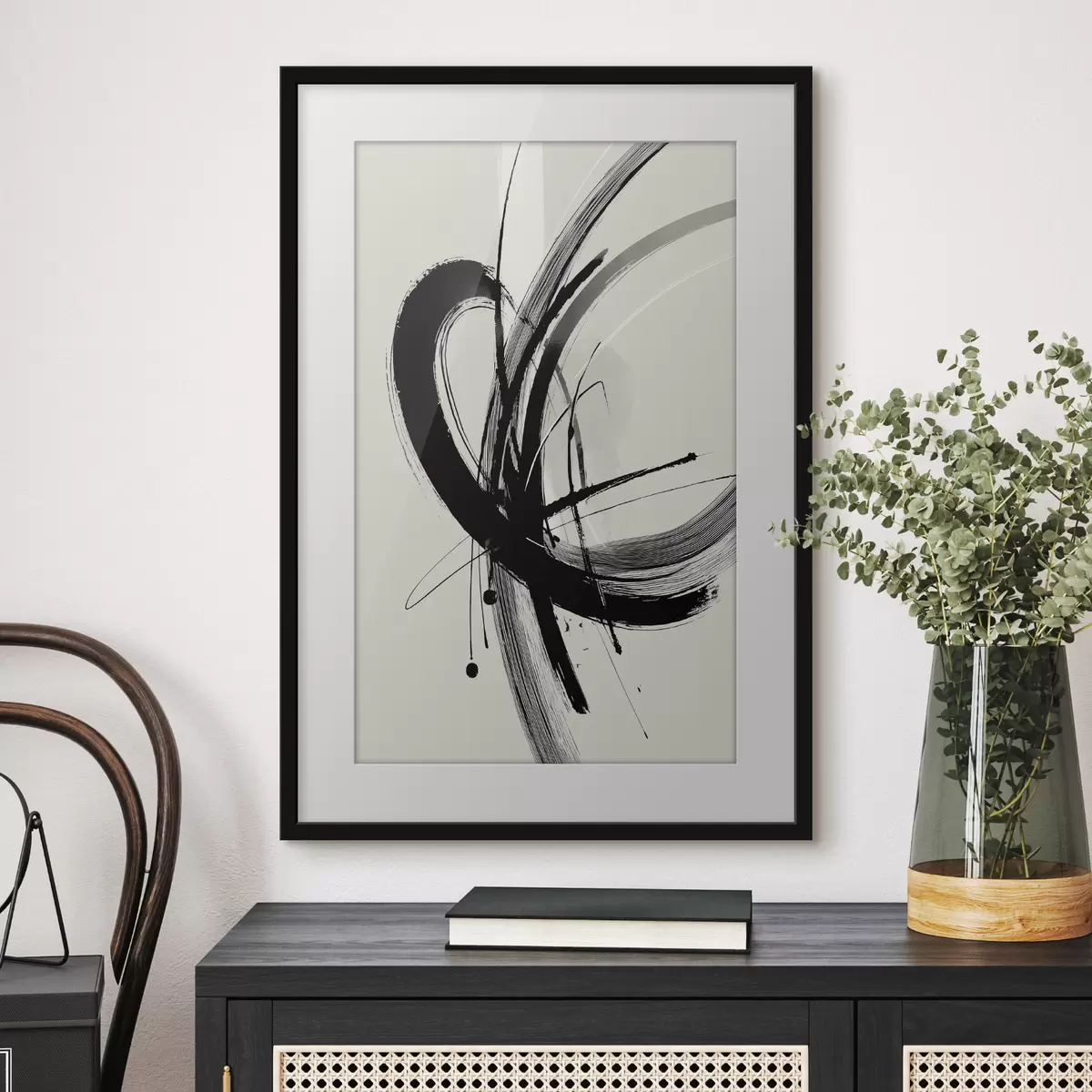 Poster Geste de silence f45582