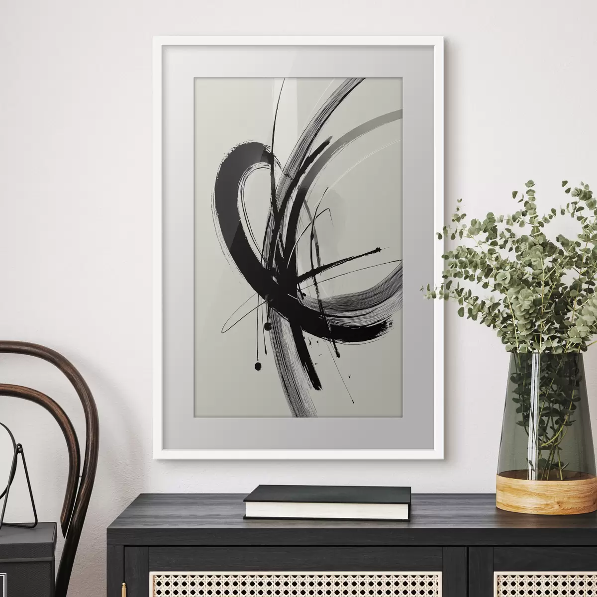Poster Geste de silence f45582