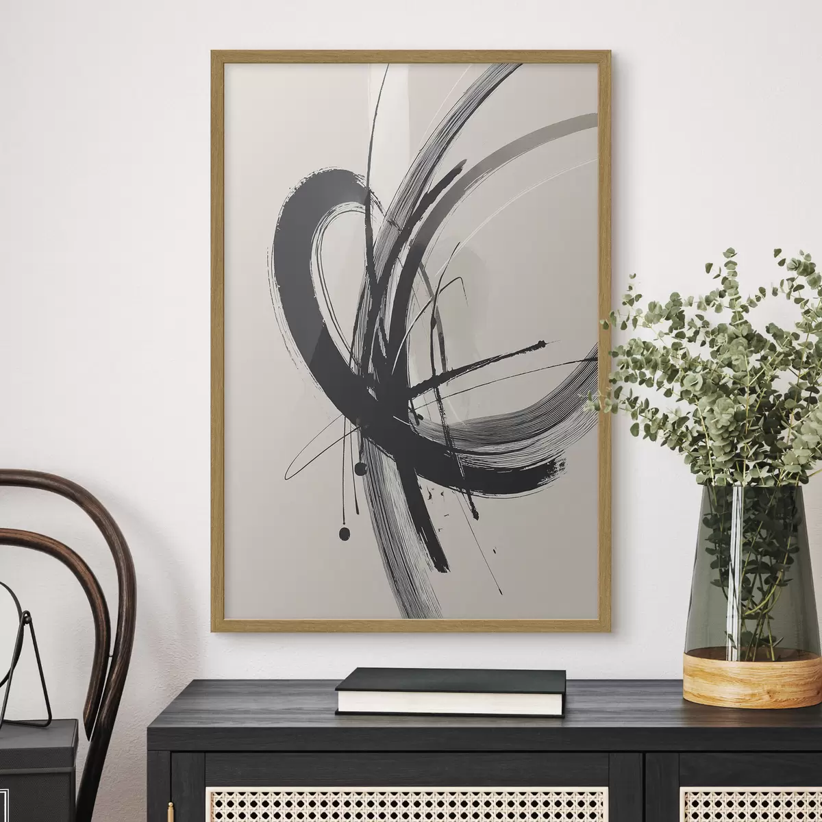 Poster Geste de silence f45582