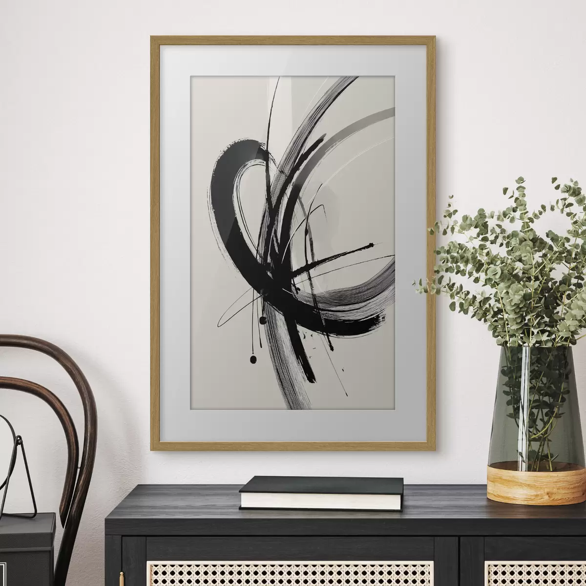 Poster Geste de silence f45582