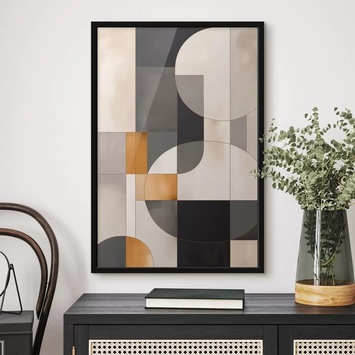 Poster Abstraction géométrique f45585