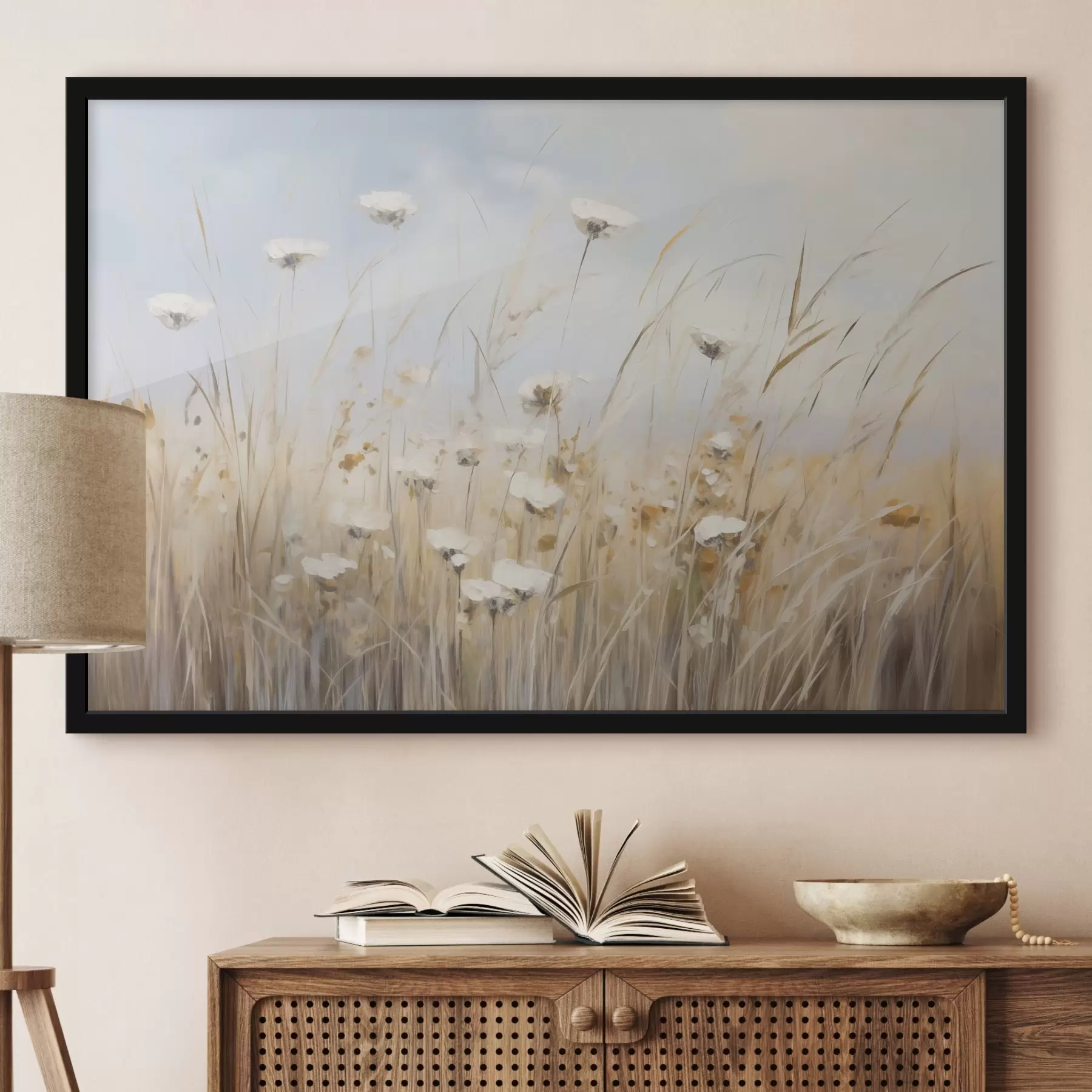 Papier peint Fleurs des champs f45511
