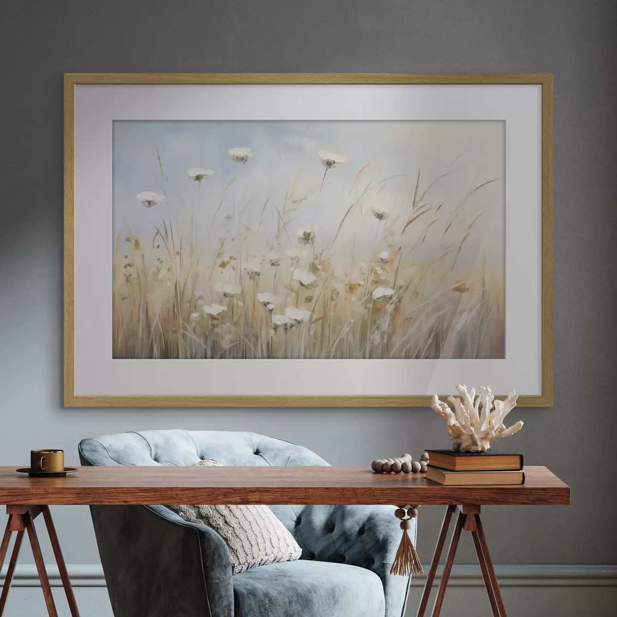 Poster Fleurs des champs f45511