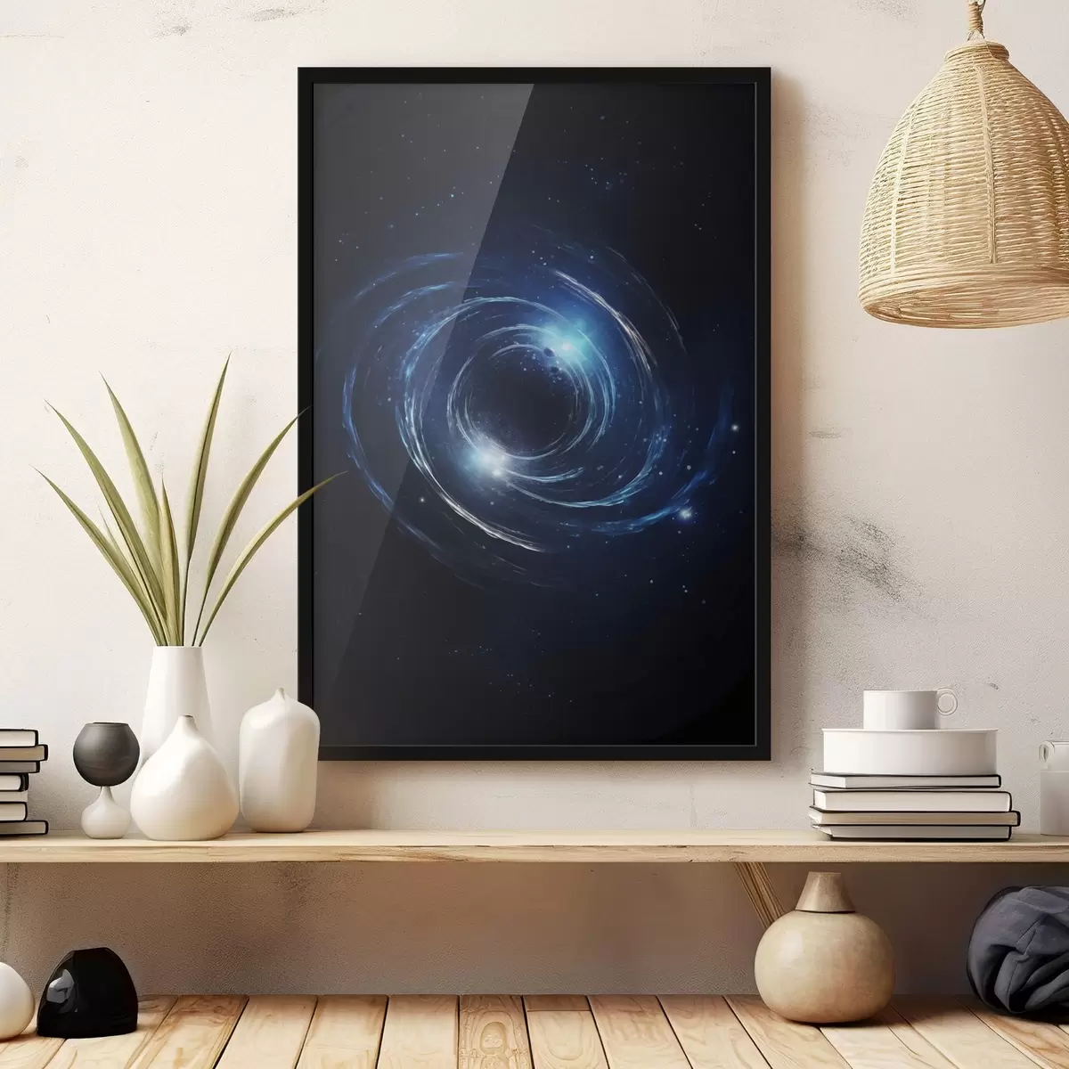 Poster Vortex spatial dans l'espace lointain f45513