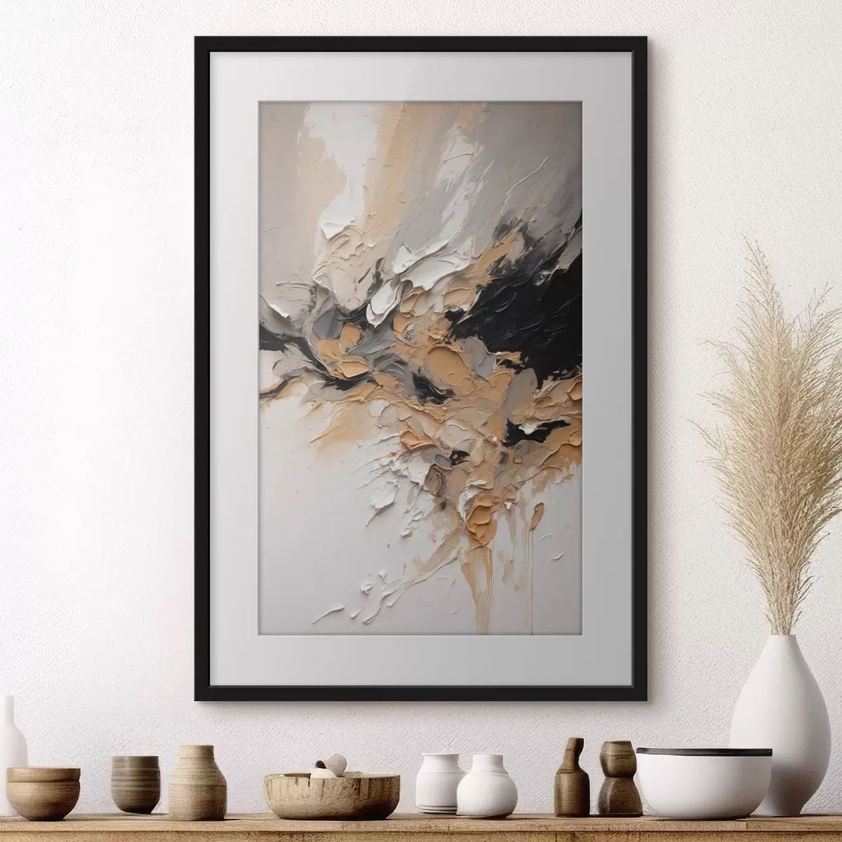 Poster Le mouvement laisse une trace f45619