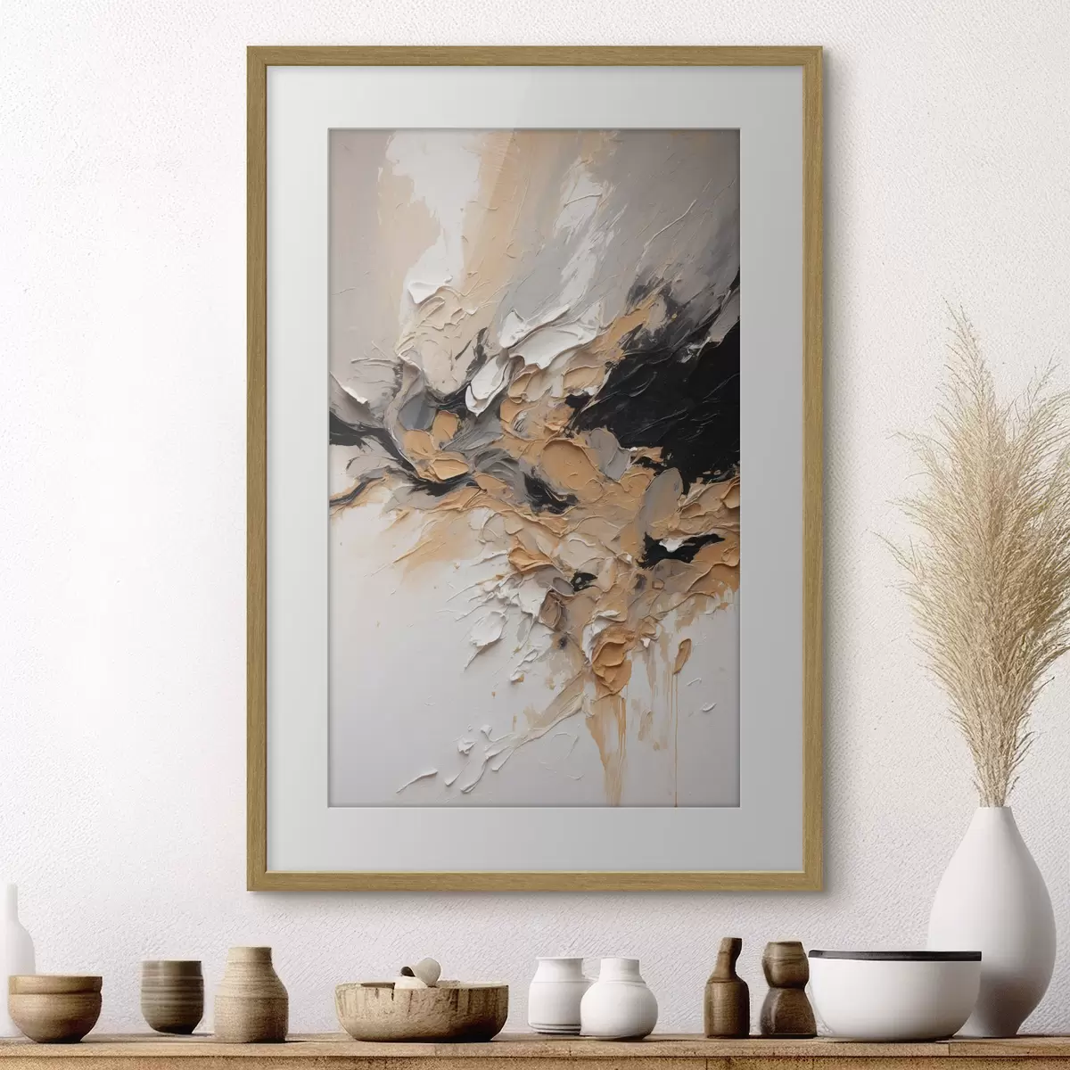 Poster Le mouvement laisse une trace f45619