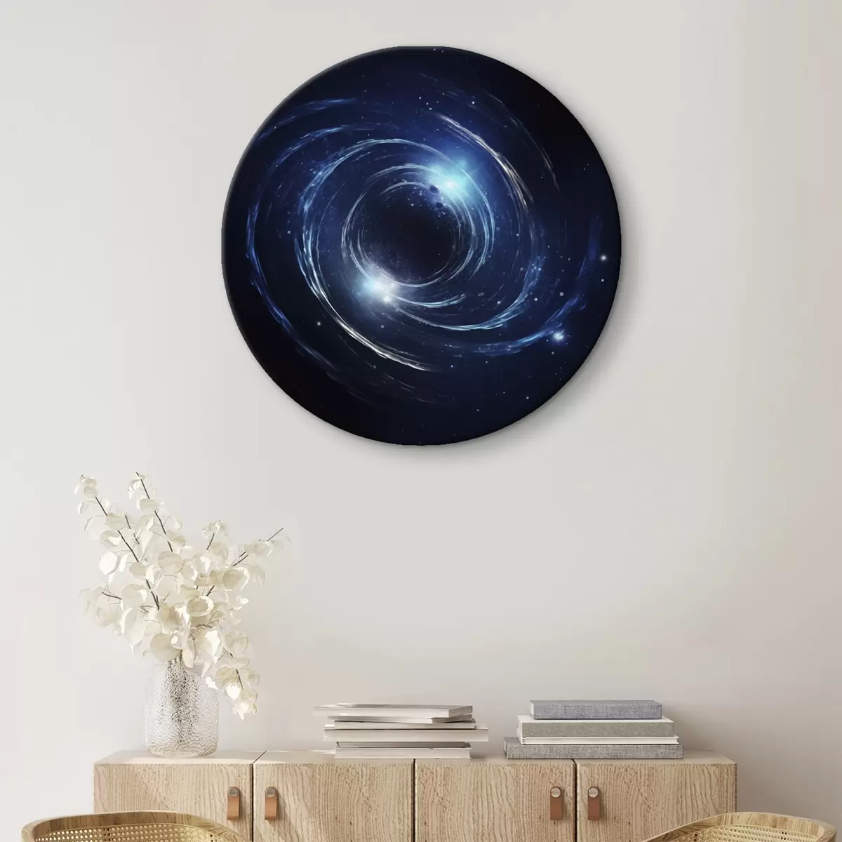 Tableaux rondes Vortex spatial dans l'espace lointain r45513