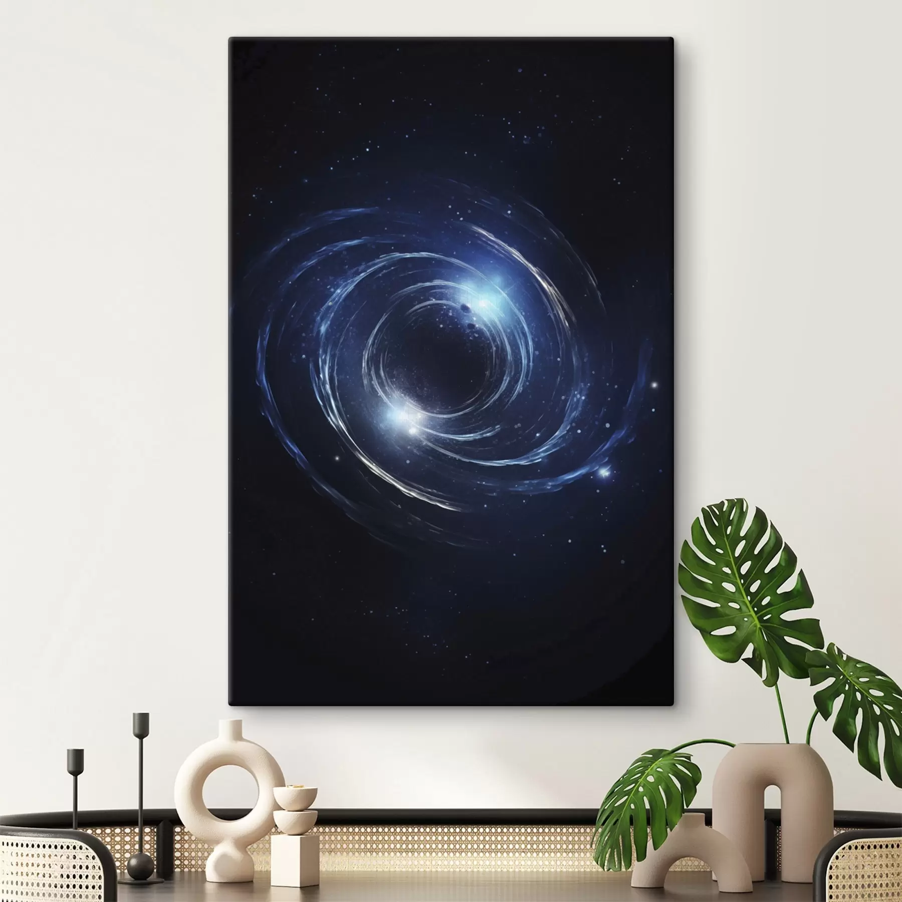 Tableau Vortex spatial dans l'espace lointain s45513