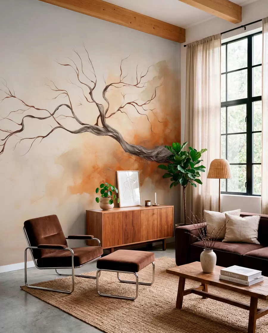 Papier peint Branche d'arbre w04449