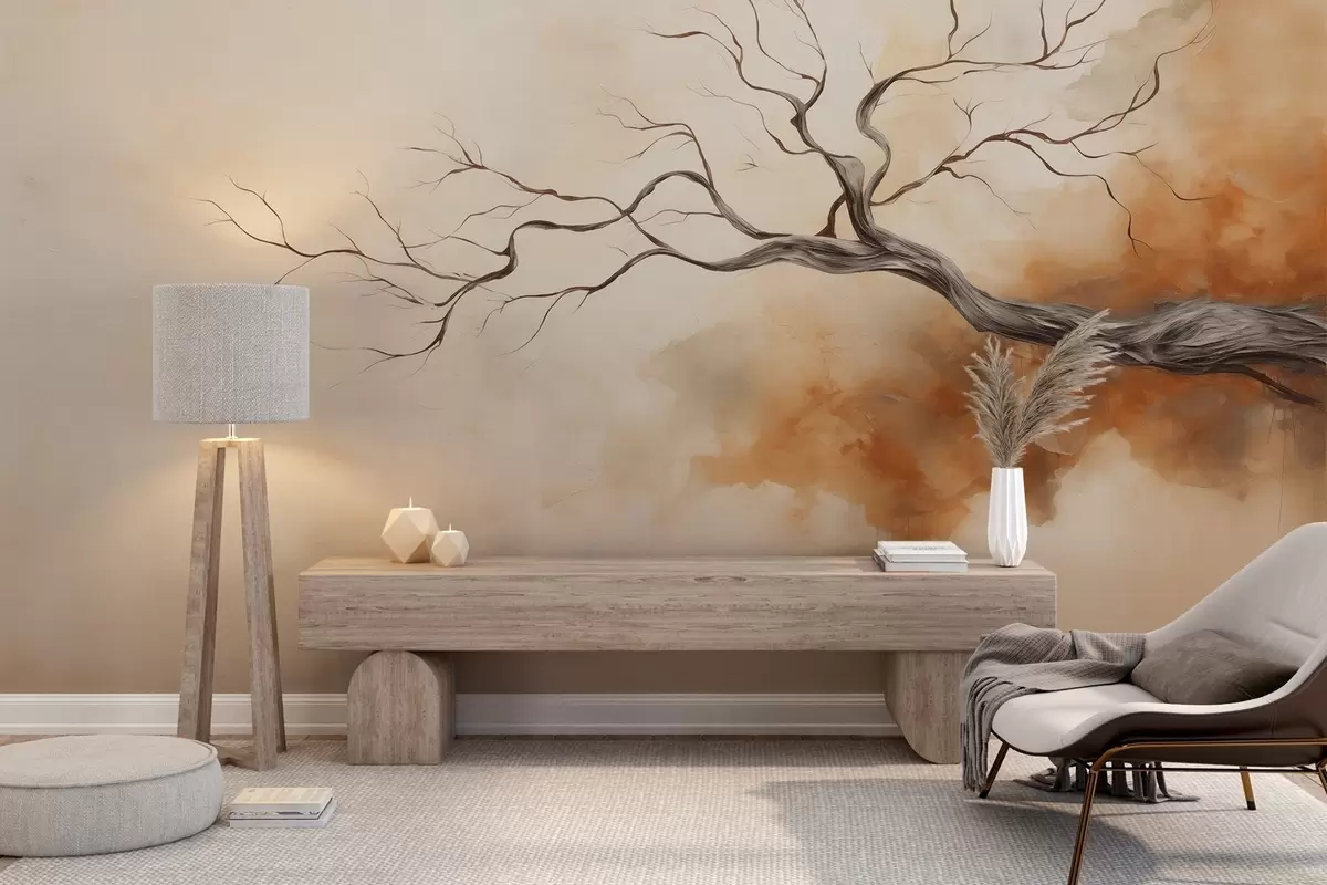 Papier peint Branche d'arbre w04449
