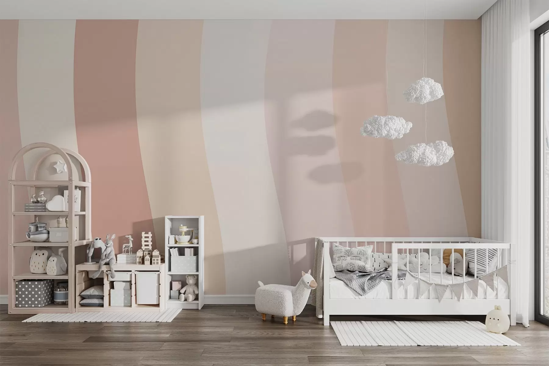 Papier peint Vagues w04479