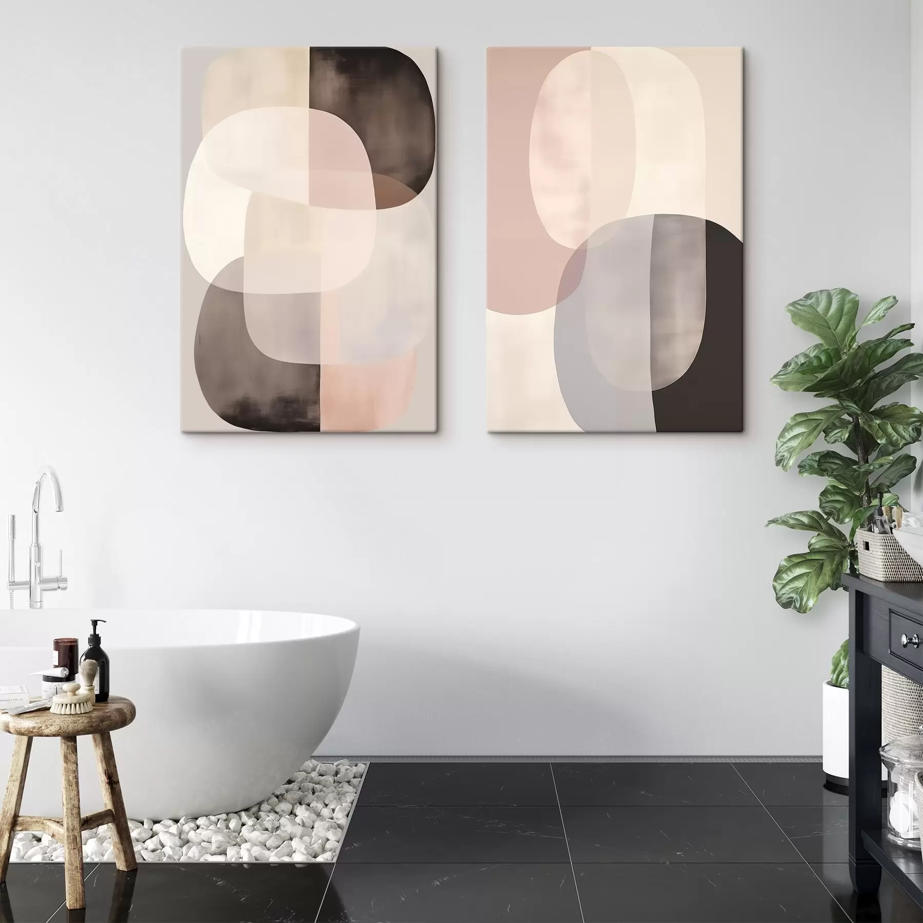 Tableau Formes abstraites m00683