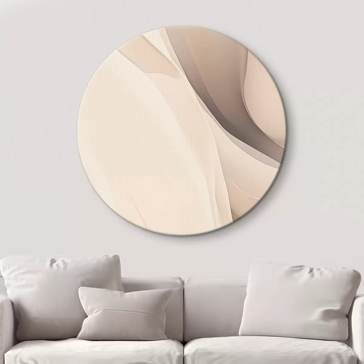 Tableaux rondes Fleurs r45629