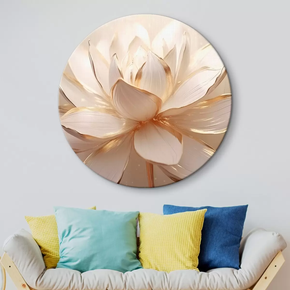Tableaux rondes Lotus r45631