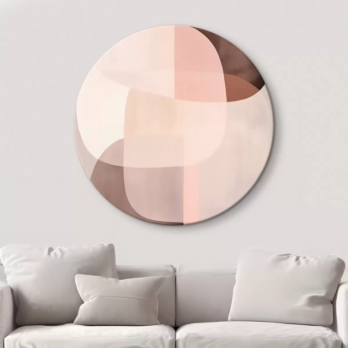 Tableaux rondes Formes abstraites r45632