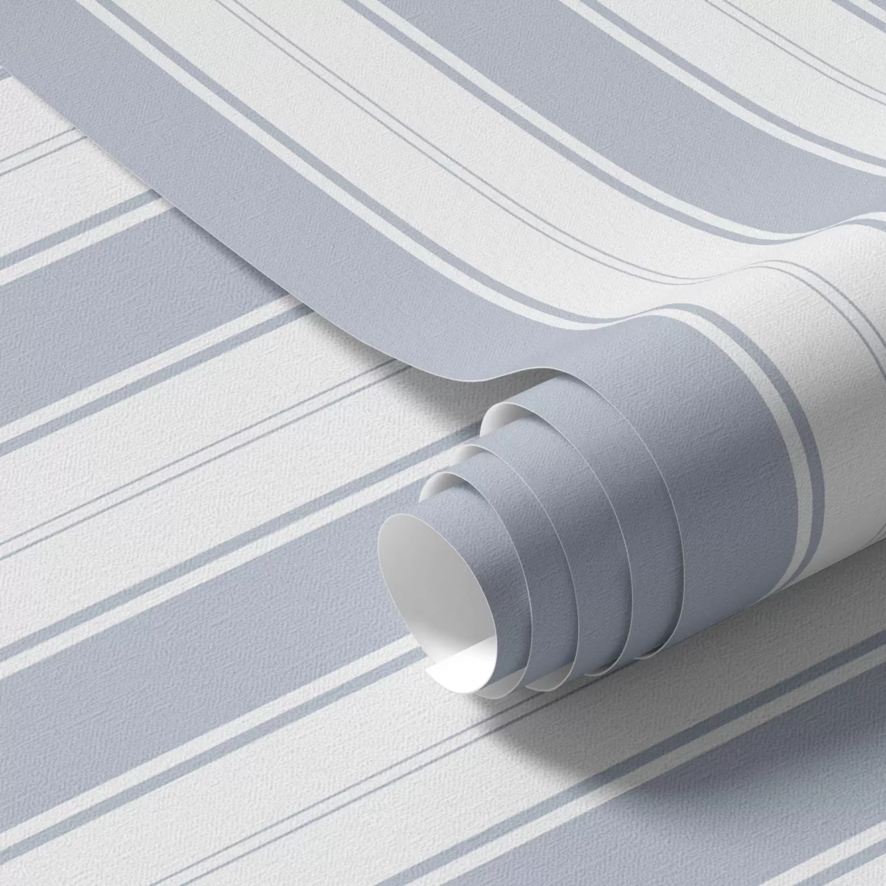 Papier peint Version à rayures répétées dans les tons gris-bleu a00517