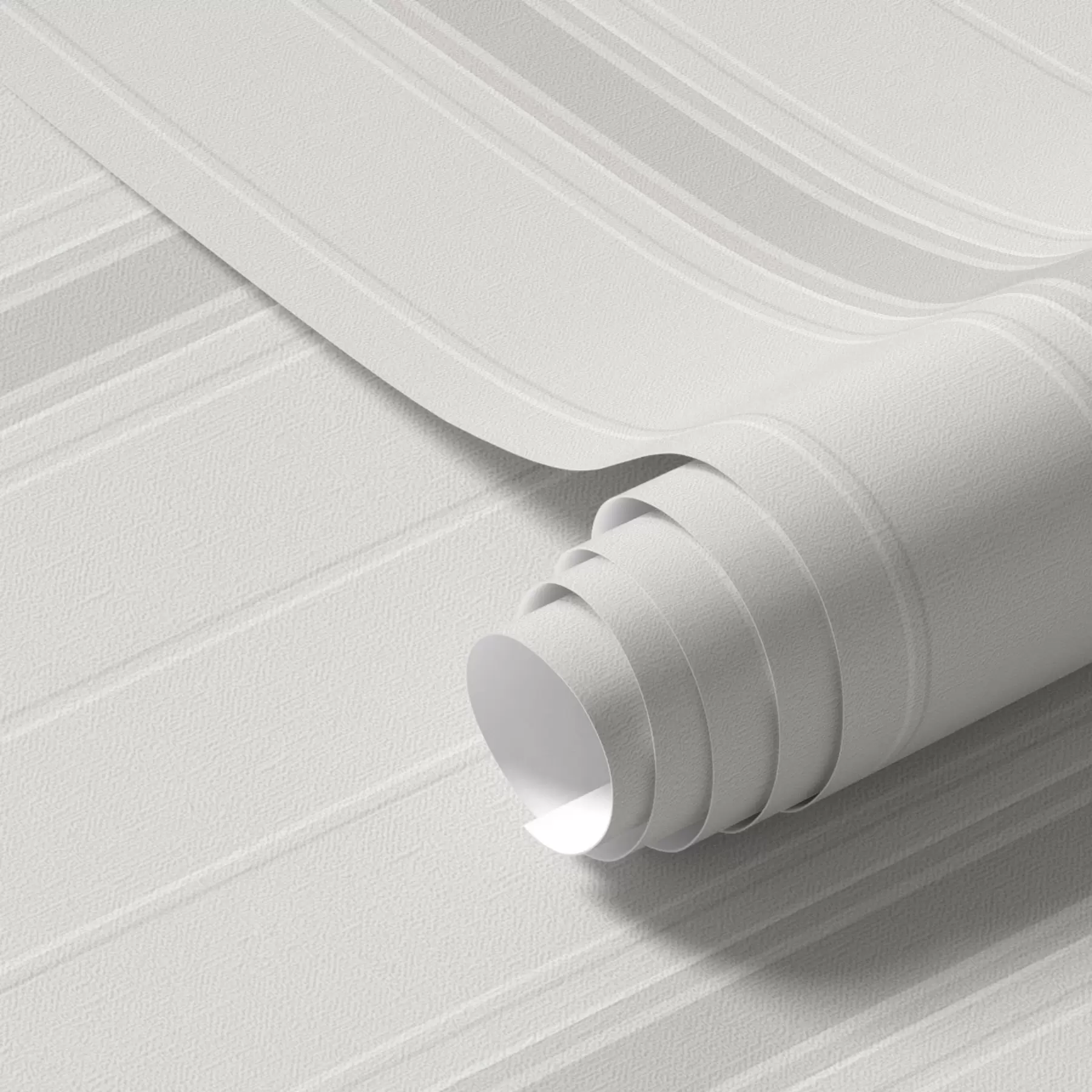 Papier peint Fond beige avec des rayures fines et moyennes de couleur gris-blanc a00559