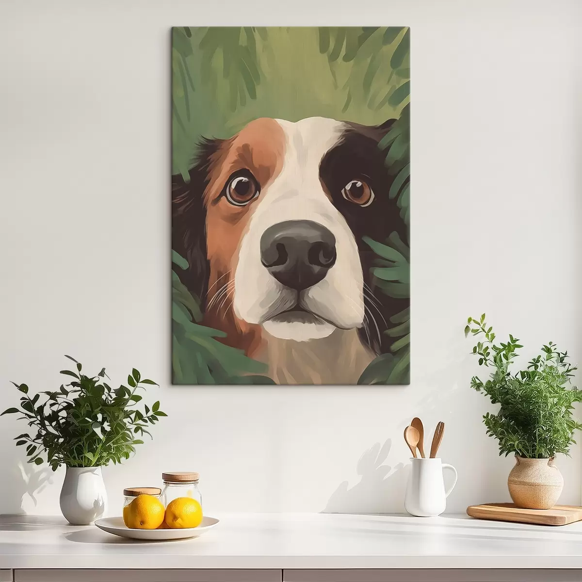 Tableau Chien s45675