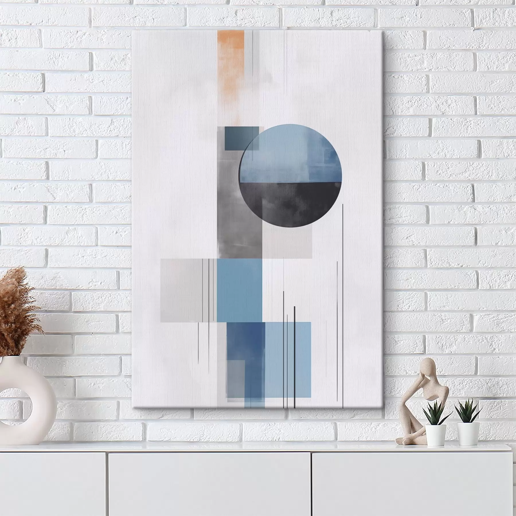 Tableau Abstraction géométrique s45680