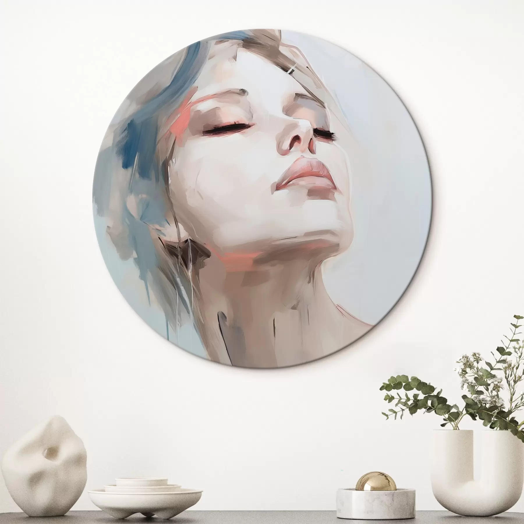 Tableau Portrait d'une jeune fille r45671