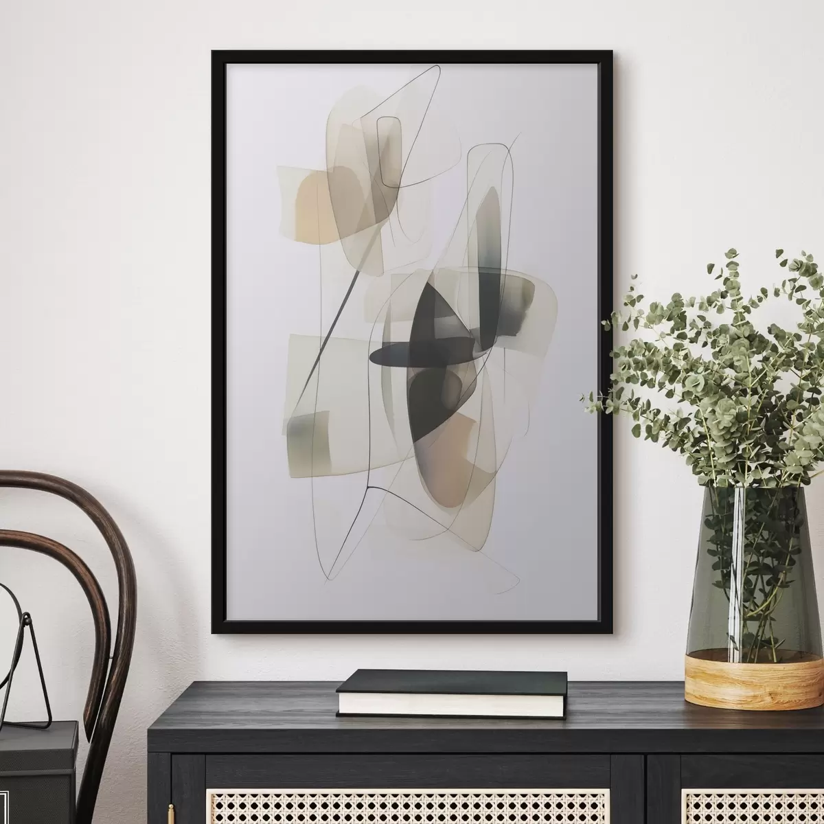 Poster Taches d'abstraction f45670