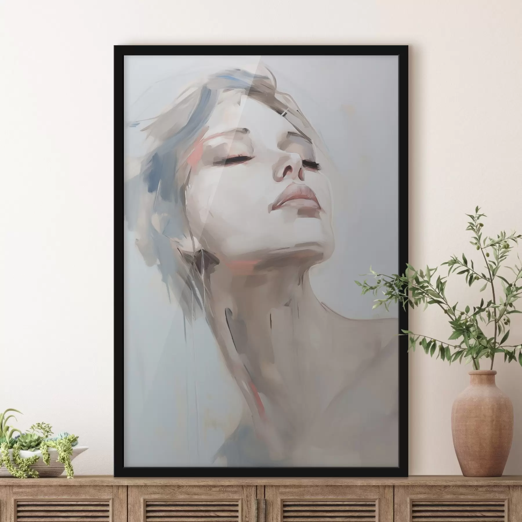 Papier peint Portrait d'une jeune fille f45671