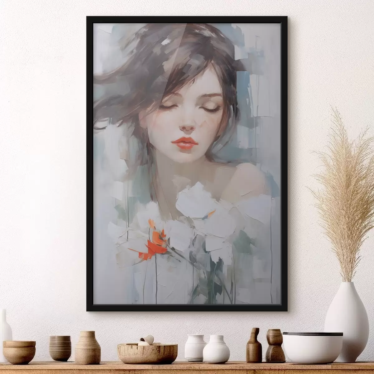 Poster Portrait d'une femme f45672