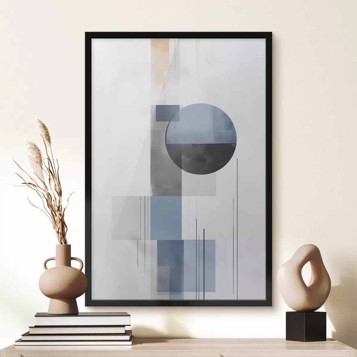 Poster Abstraction géométrique f45680