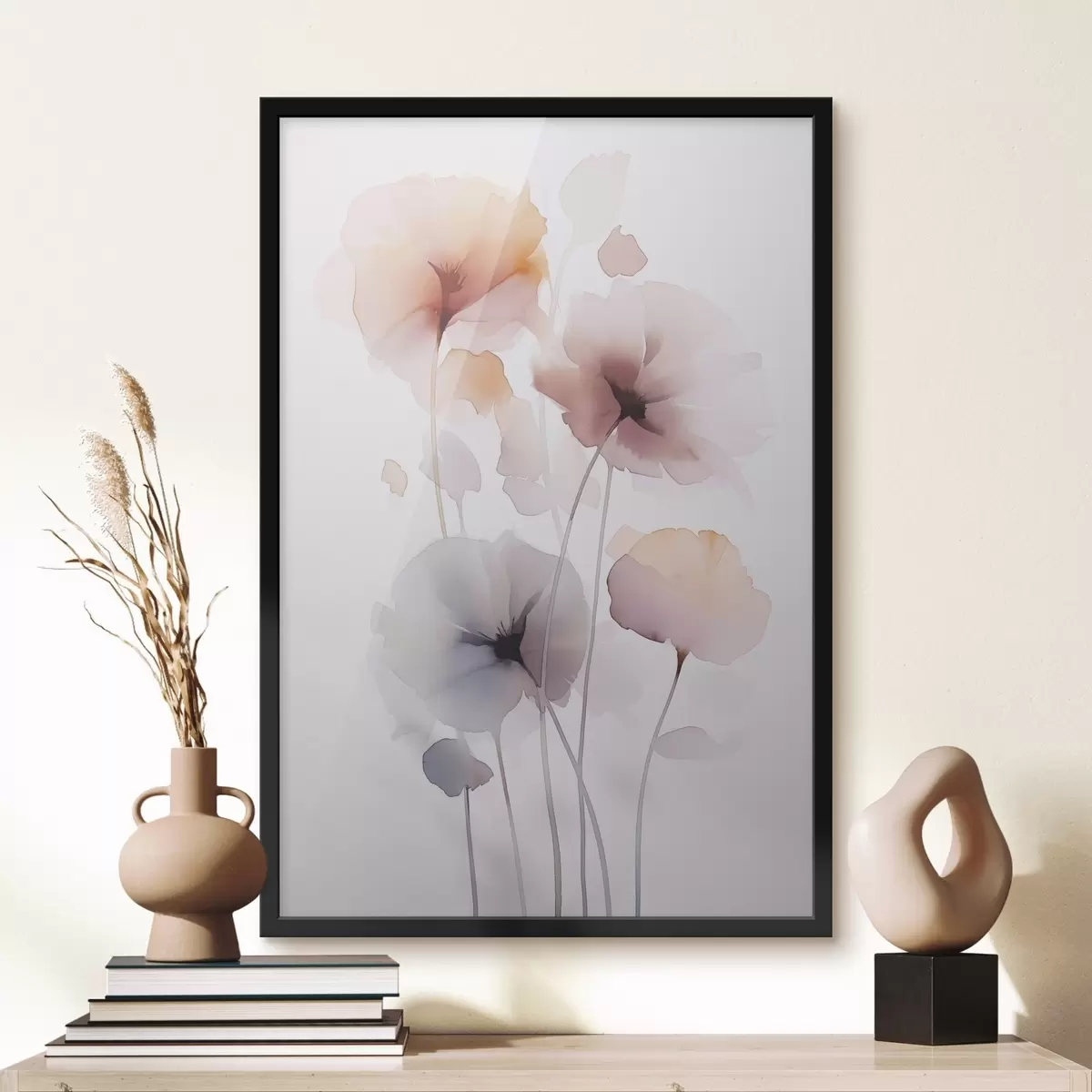 Poster Fleurs abstraites f45682