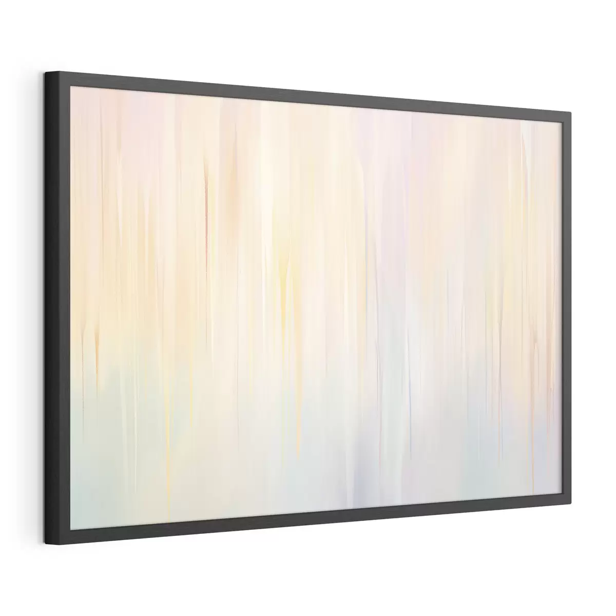 Poster Rayures verticales abstraites dans des tons pastel f45508