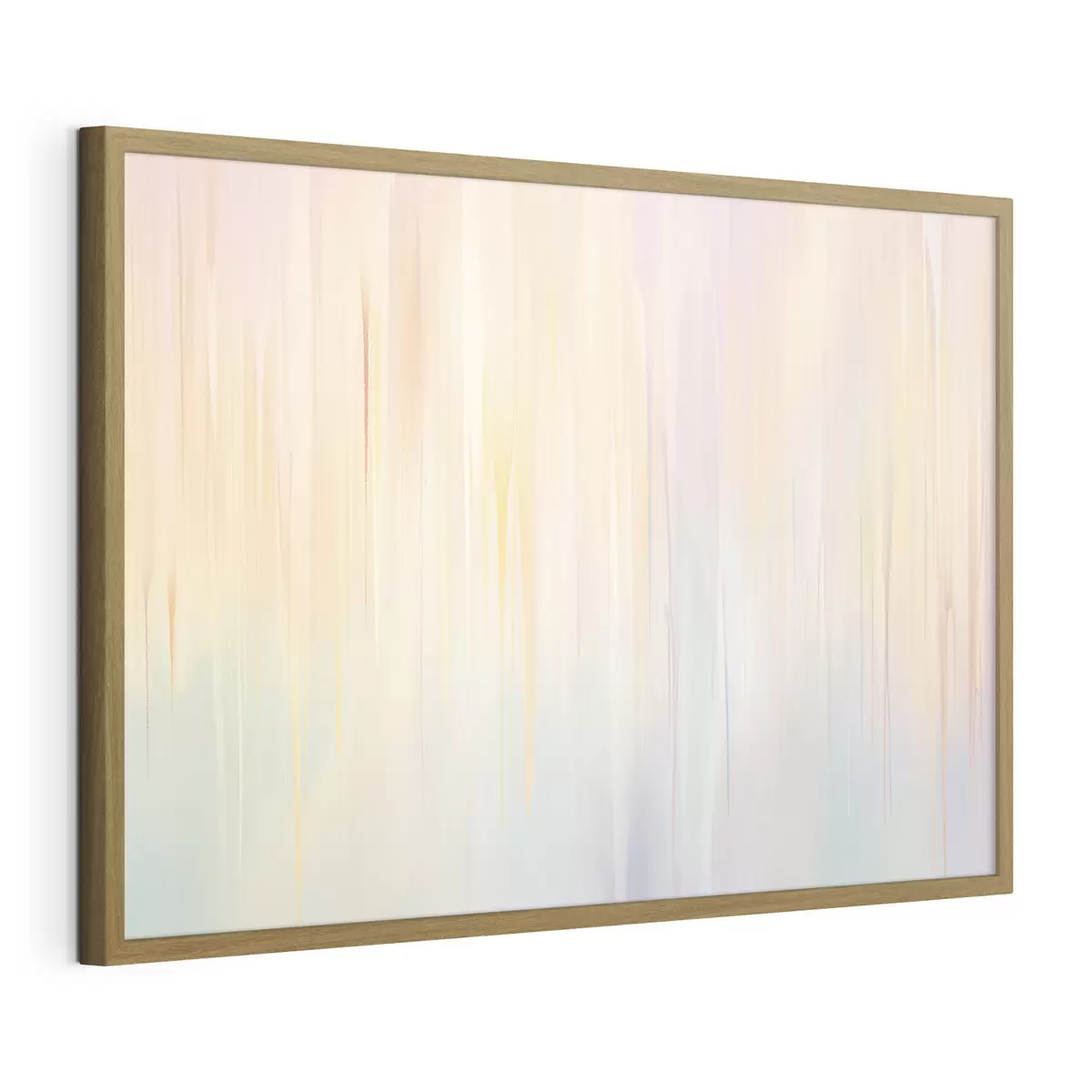 Poster Rayures verticales abstraites dans des tons pastel f45508