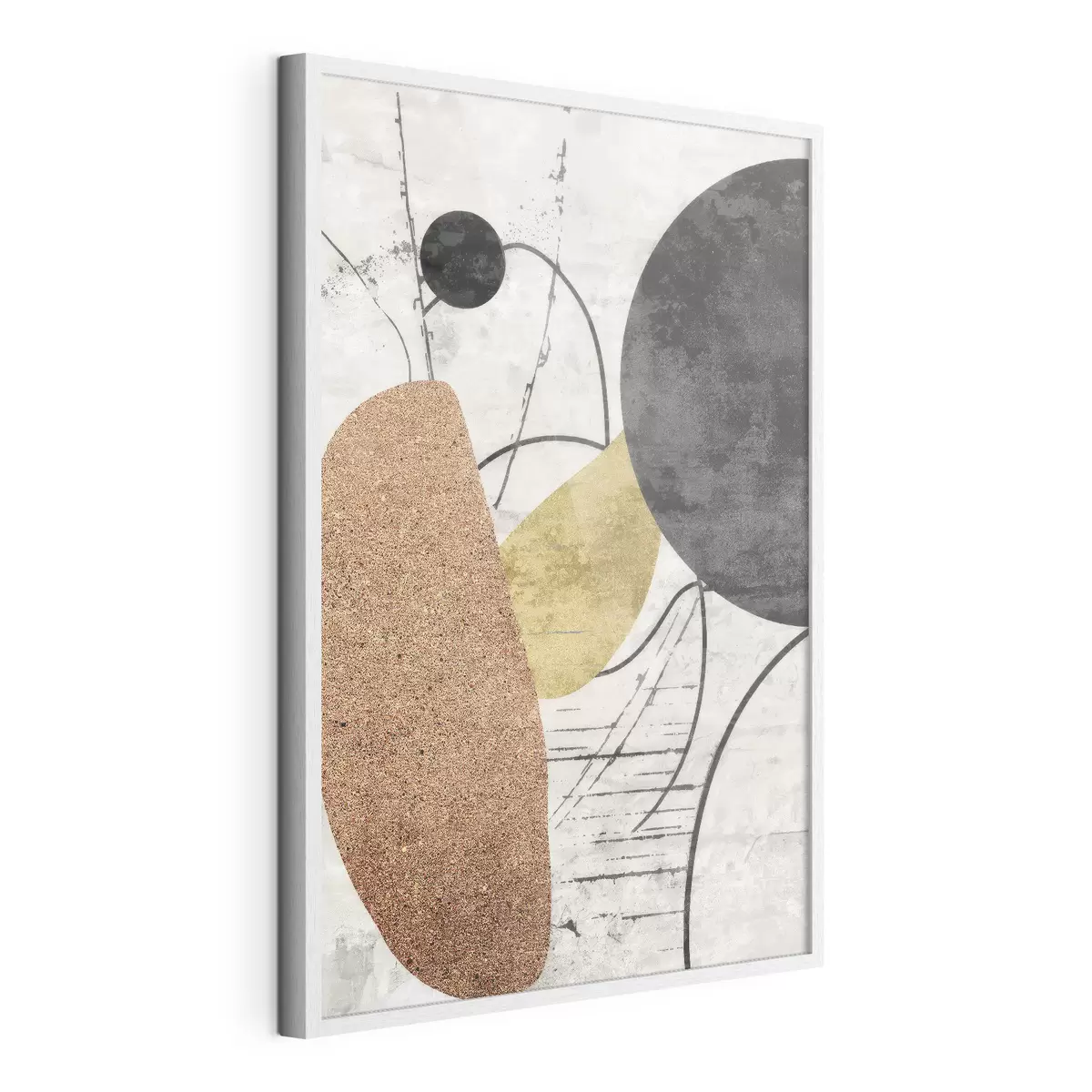 Poster Abstrait contemporain f45751