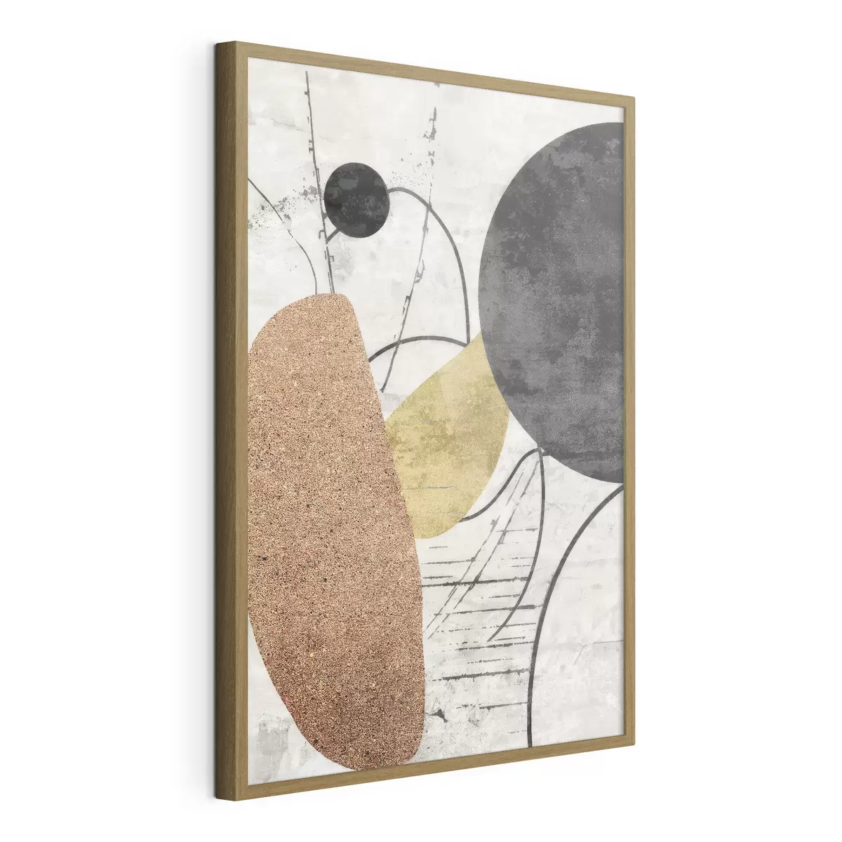 Poster Abstrait contemporain f45751