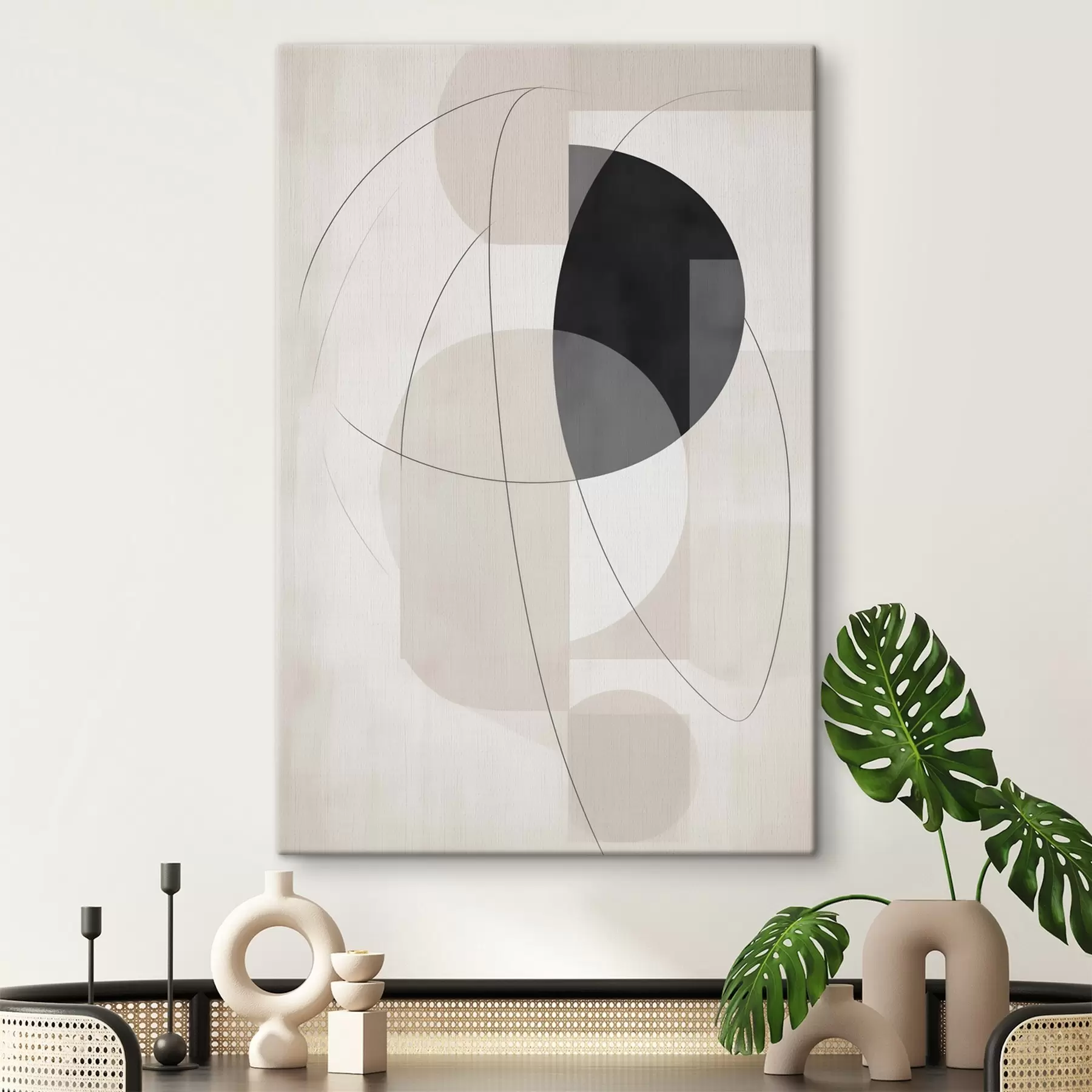 Tableau Abstraction géométrique s45767