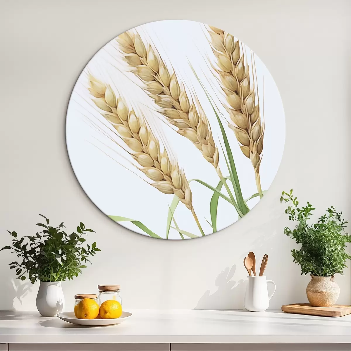 Tableaux rondes Épis de blé r45768
