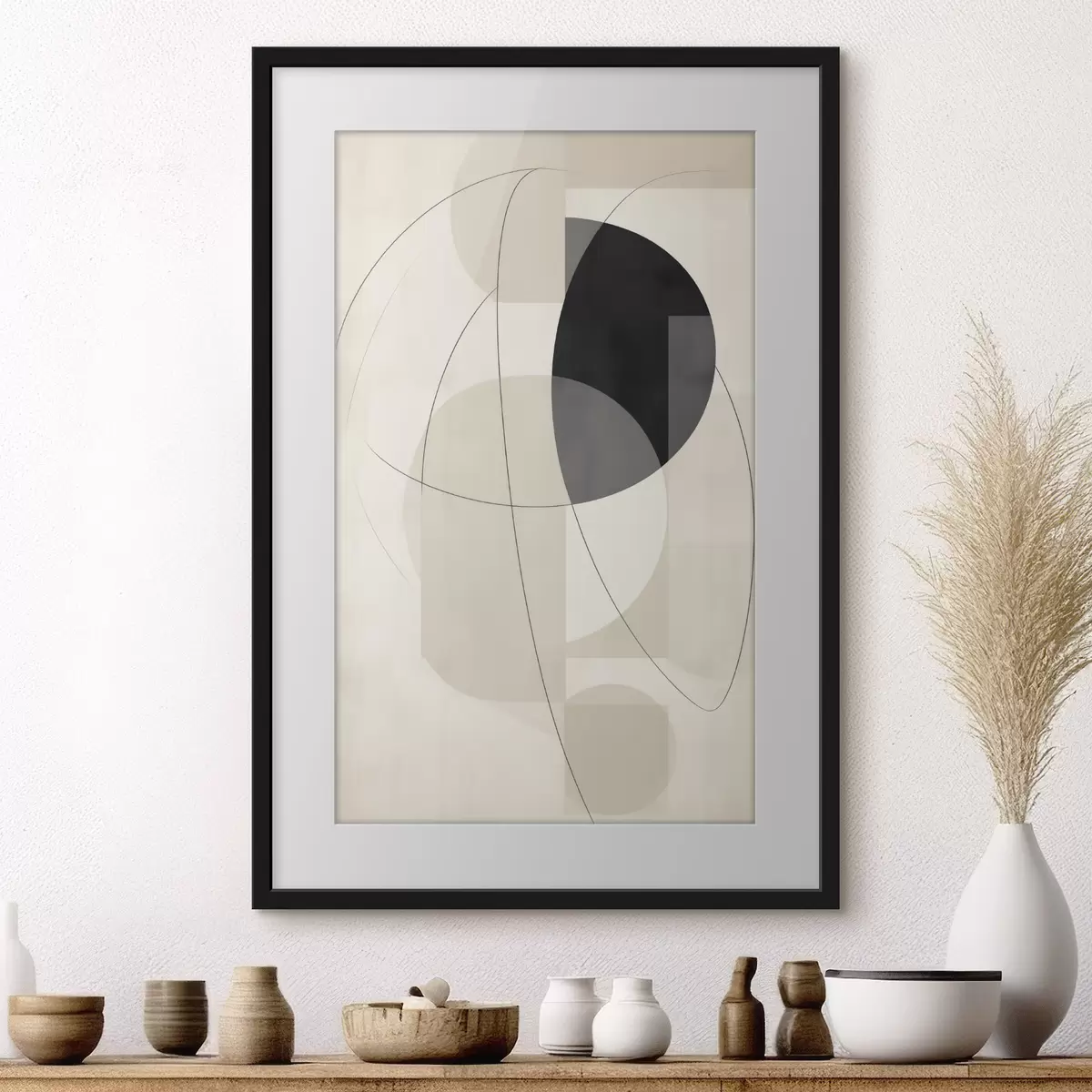 Poster Abstraction géométrique f45767