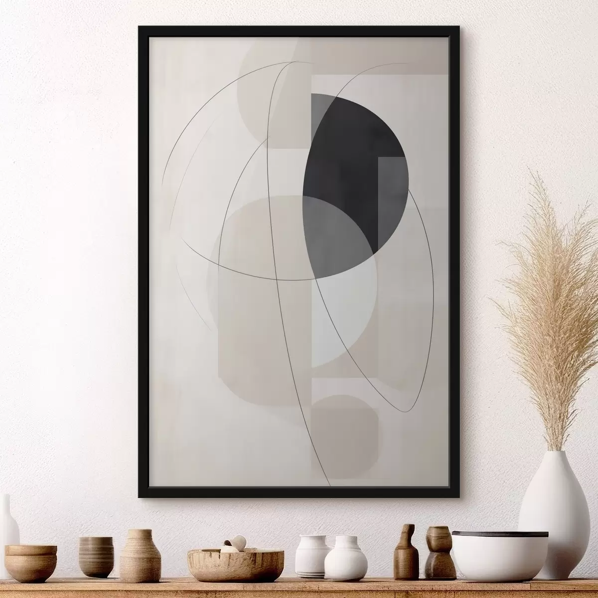 Poster Abstraction géométrique f45767