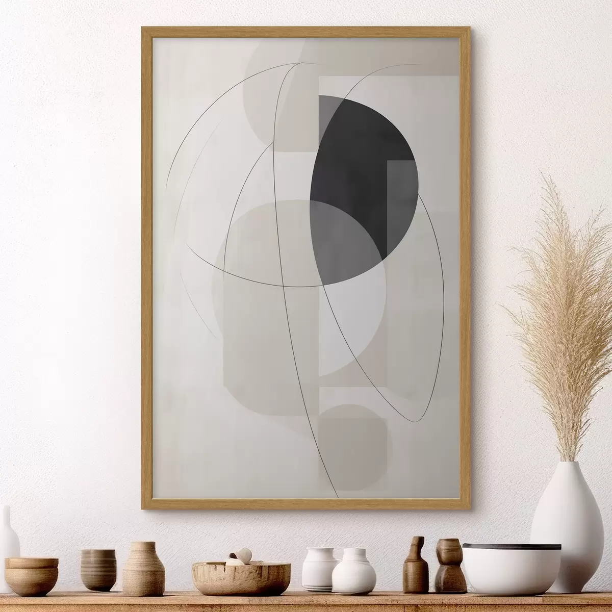 Poster Abstraction géométrique f45767